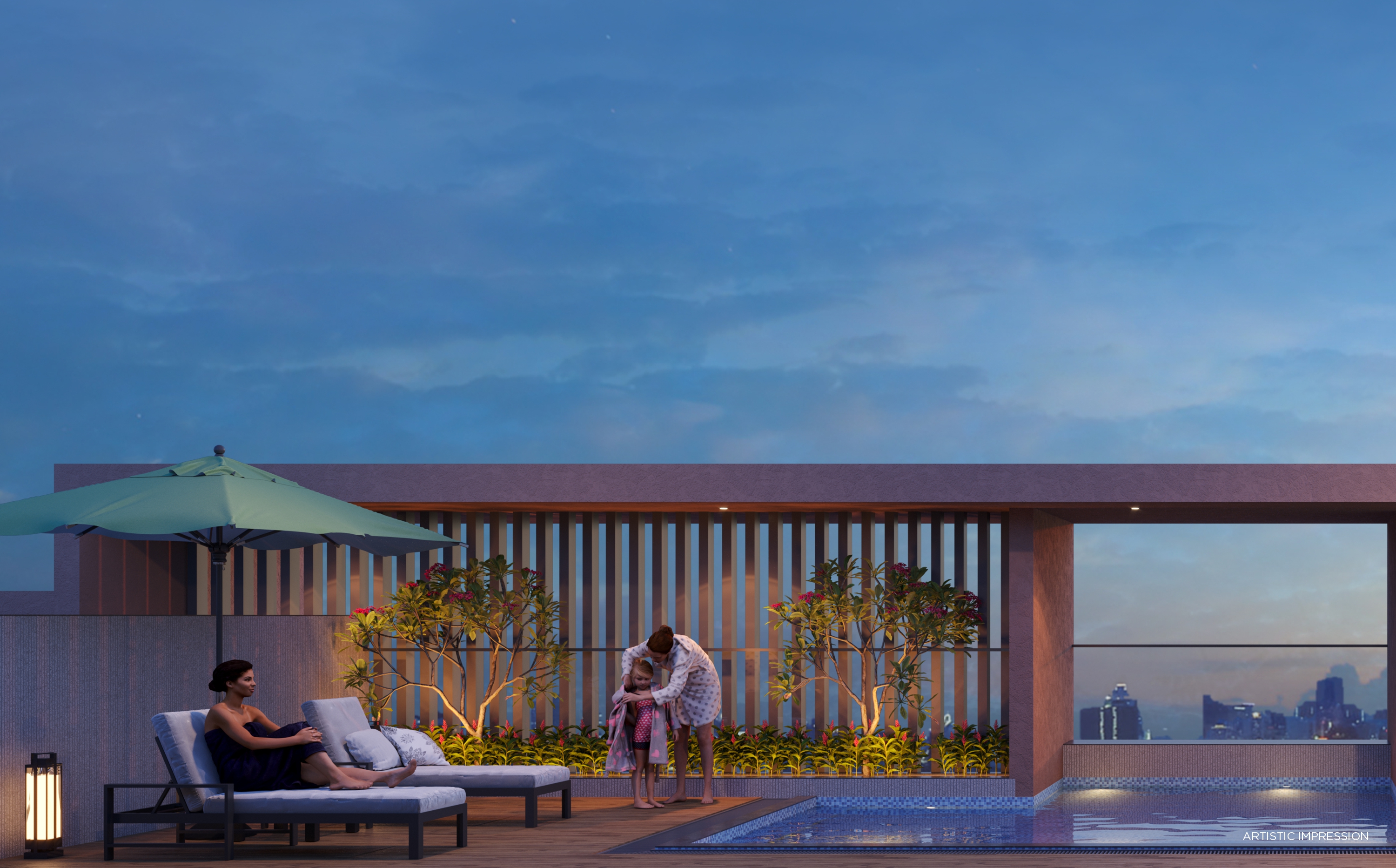 Rooftop Swimming Pool
